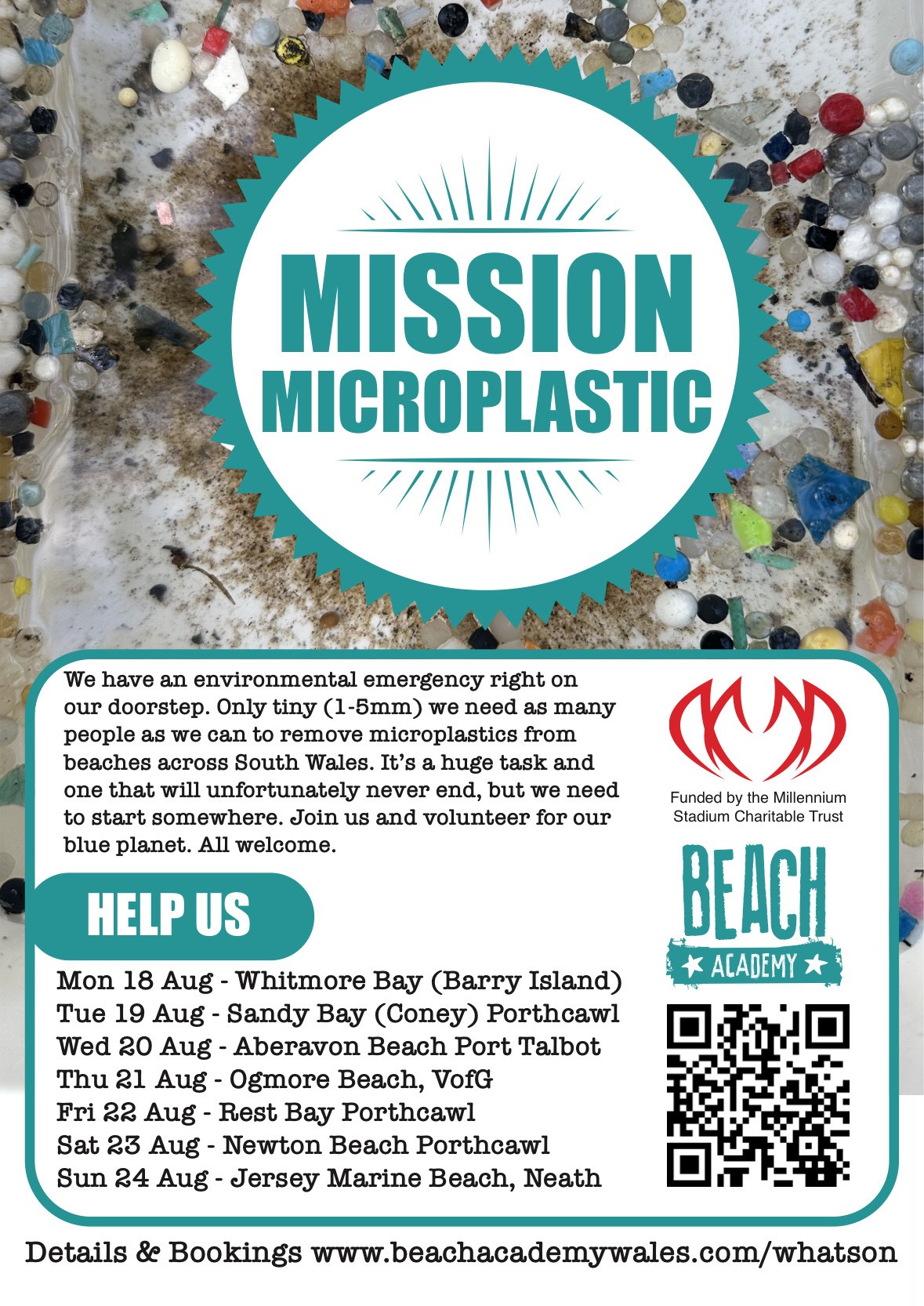 Beach Academy Mission Microplastic