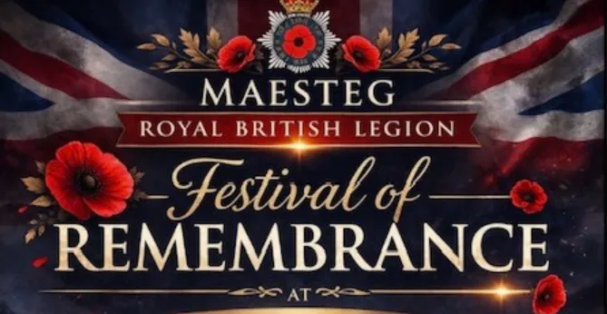Maesteg Town Hall - Royal British Legion festival of remembrance