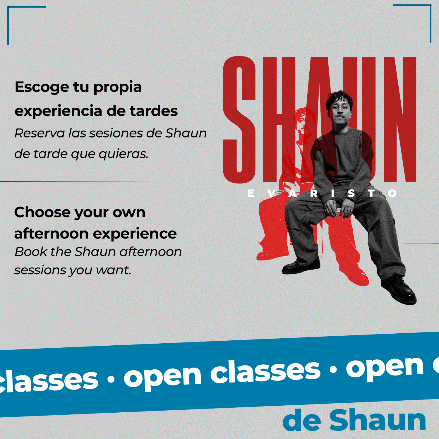 Open Classes de Shaun