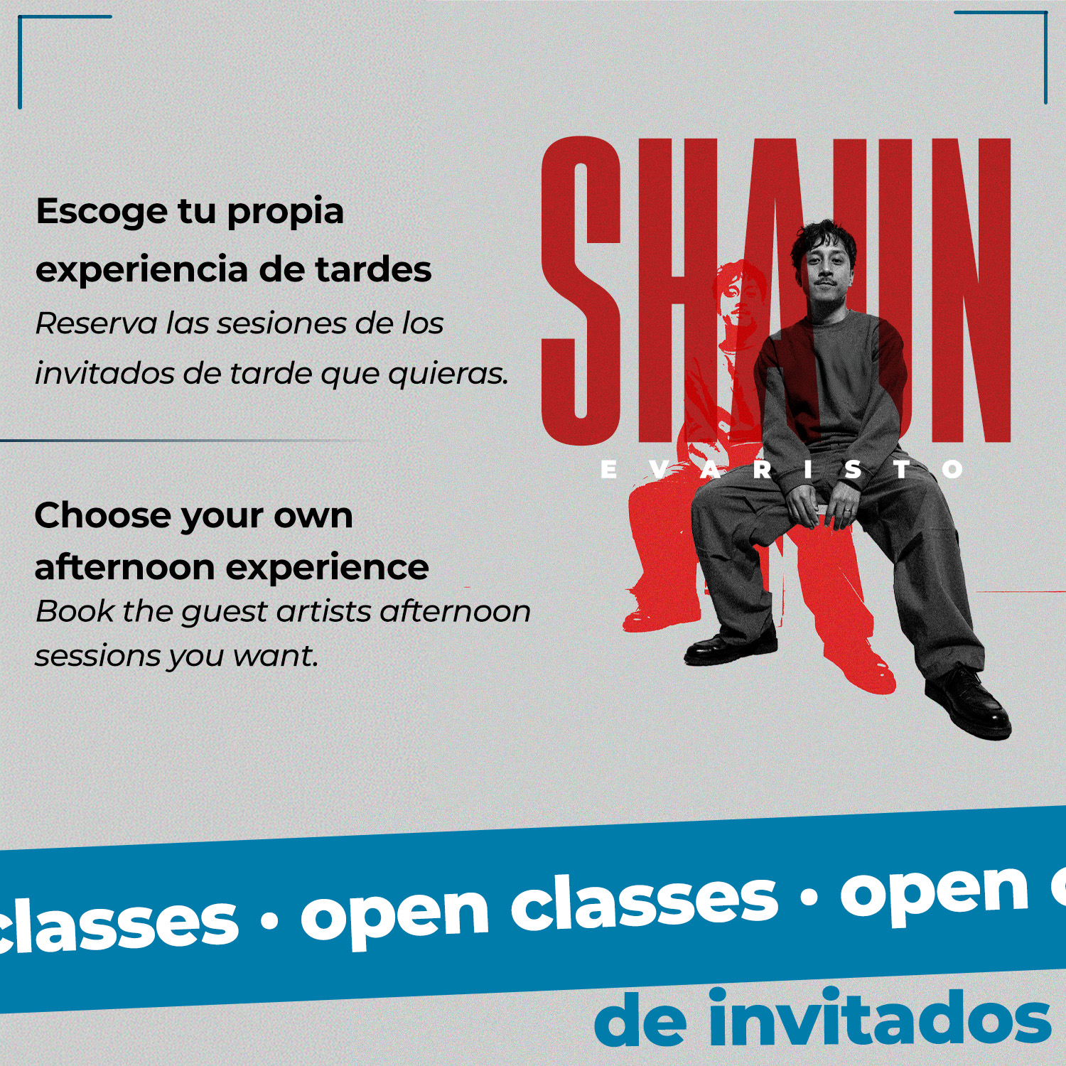Open Classes d'artistes invitats