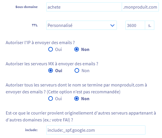 Voici les configurations à mettre en place dans les paramètres Google pour bien configurer son email pro