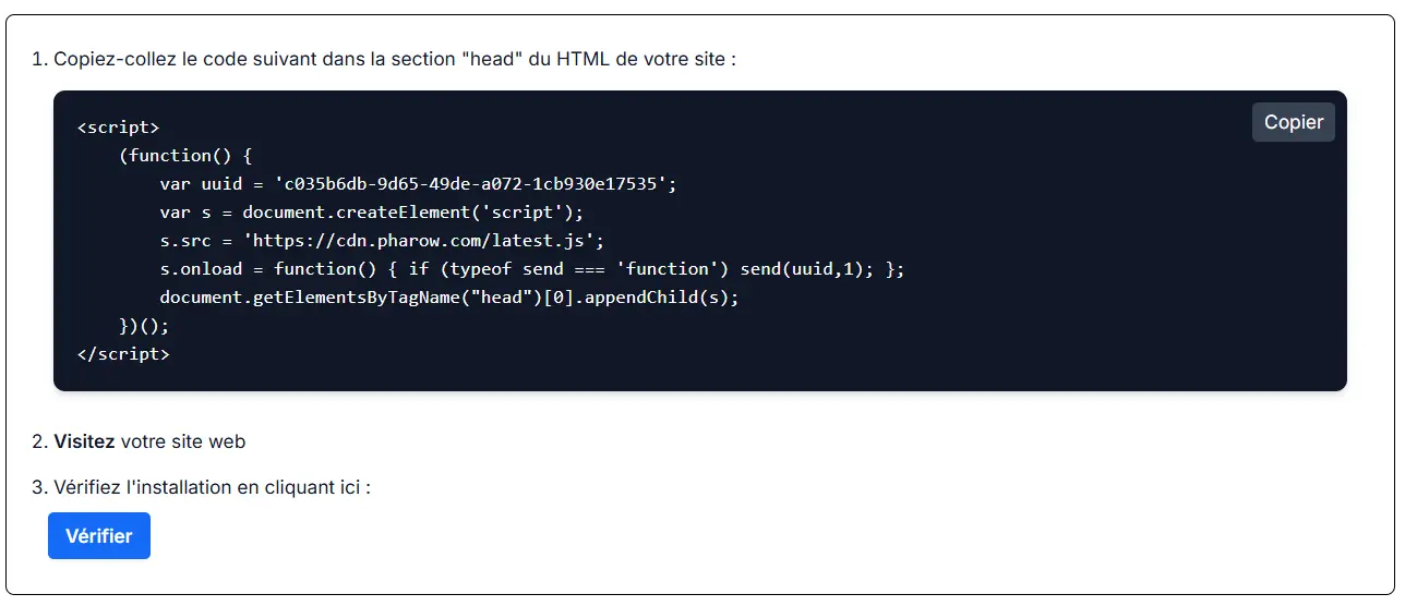 Détecter les entreprises qui ont consulté votre site web