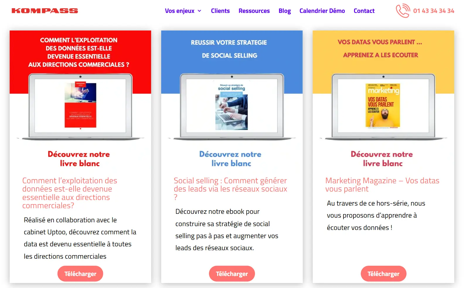 Les ressources de Kompass