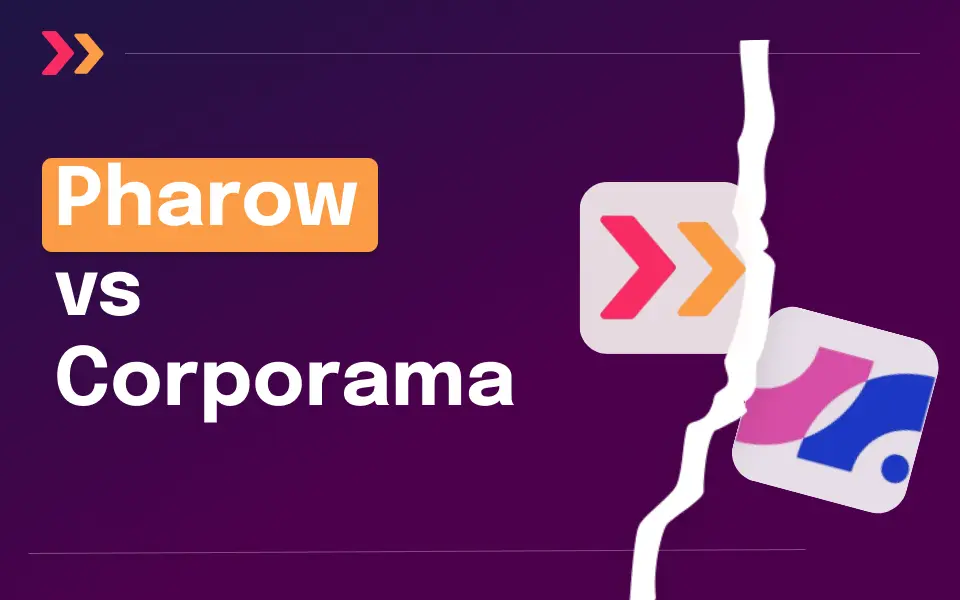 Comparatif Pharow et Corporama