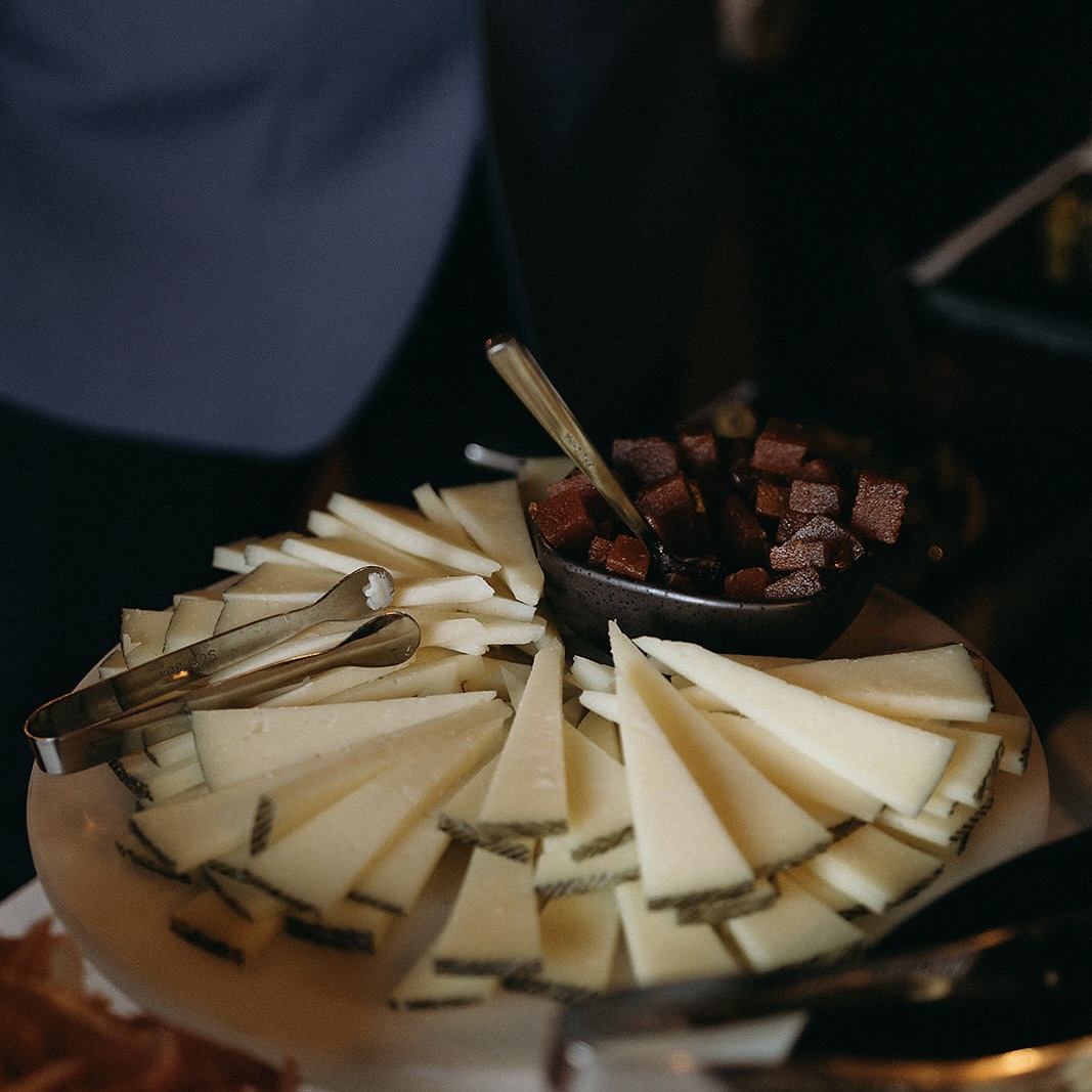 Artisanal Cheese on Display 