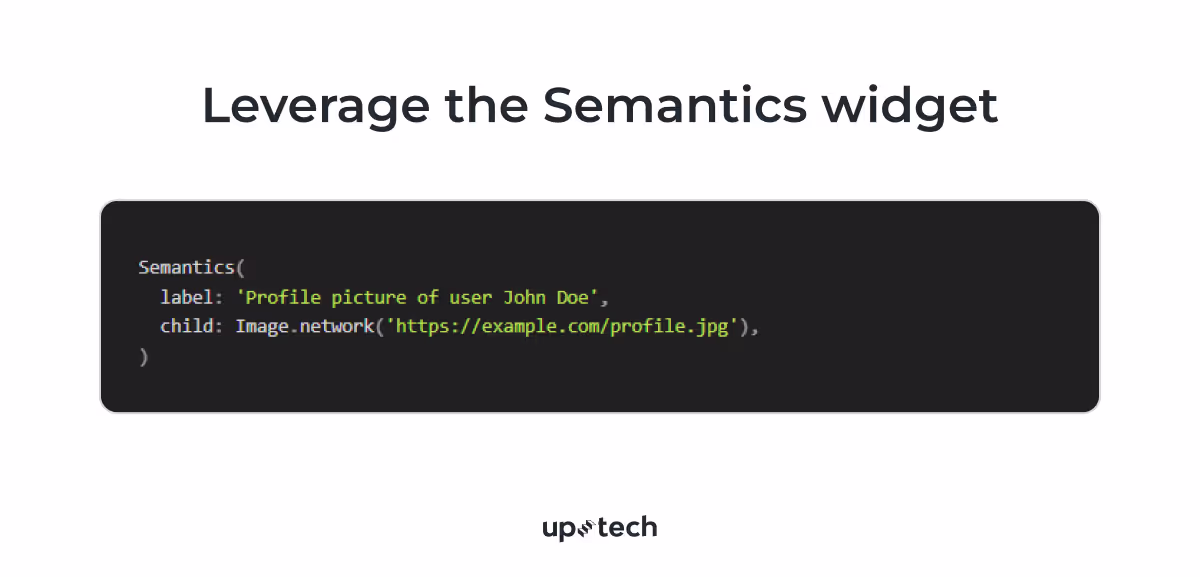 UI accessibility 
