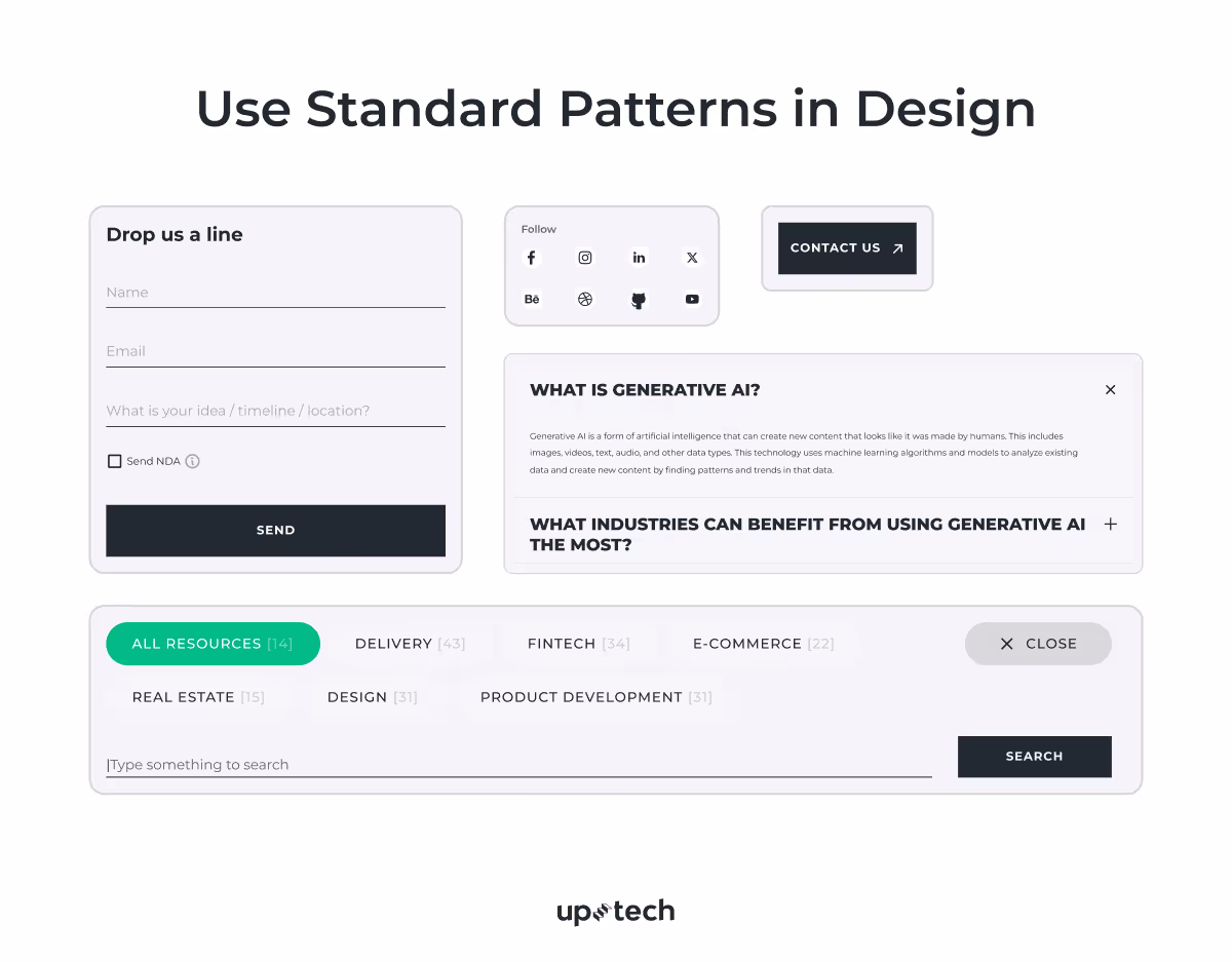 UI accessibility 
