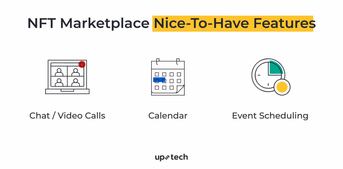 create an NFT marketplace with nice-to-have features