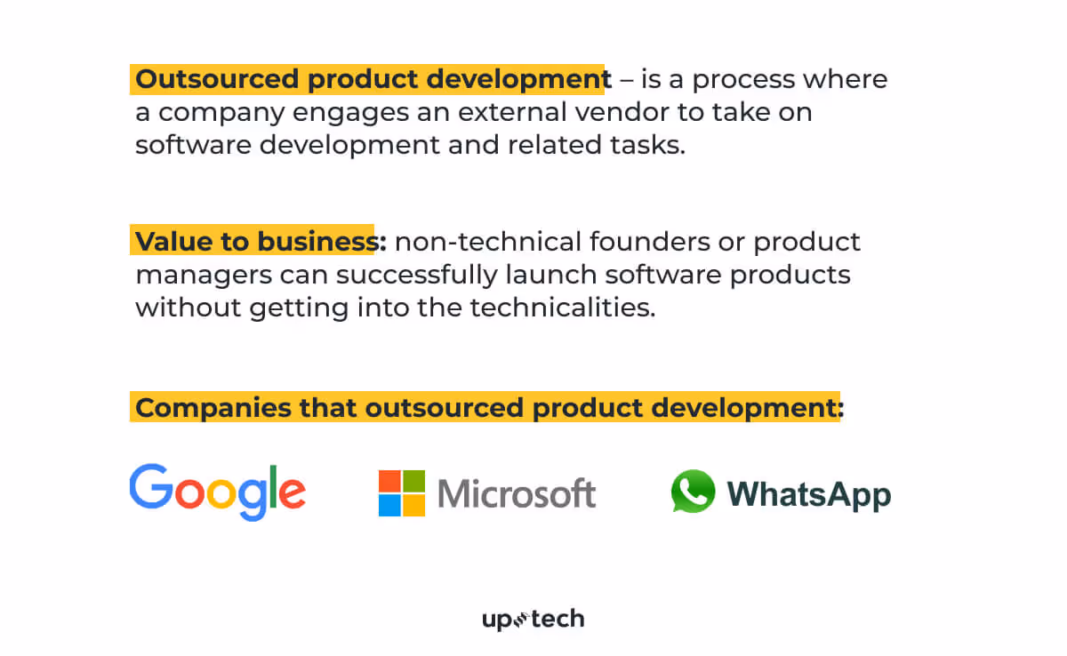 outsourced product development