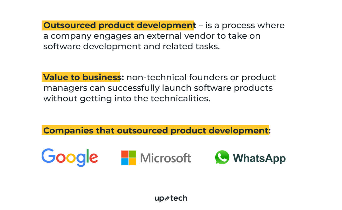 outsourced product development