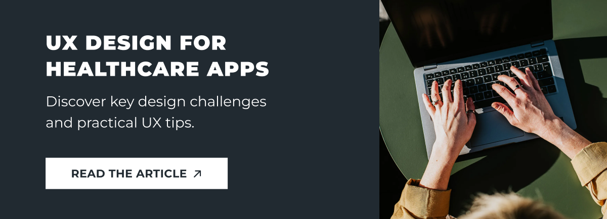 UX design for healthcare apps