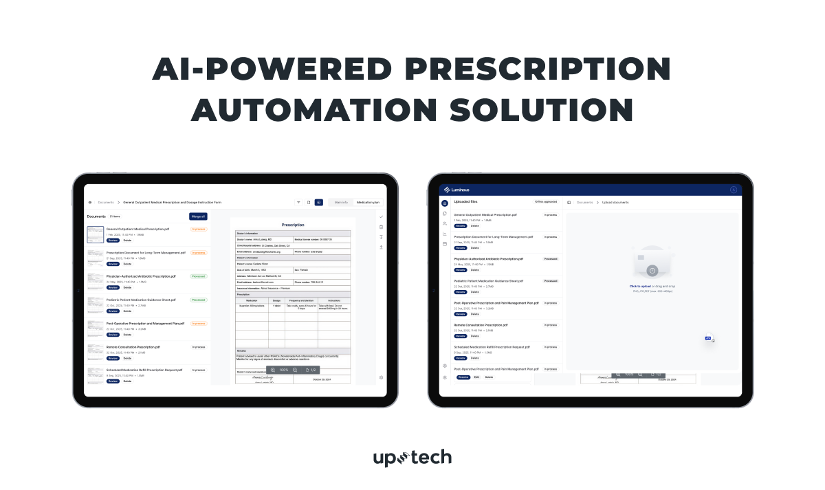 AI-powered prescription automation solution case study