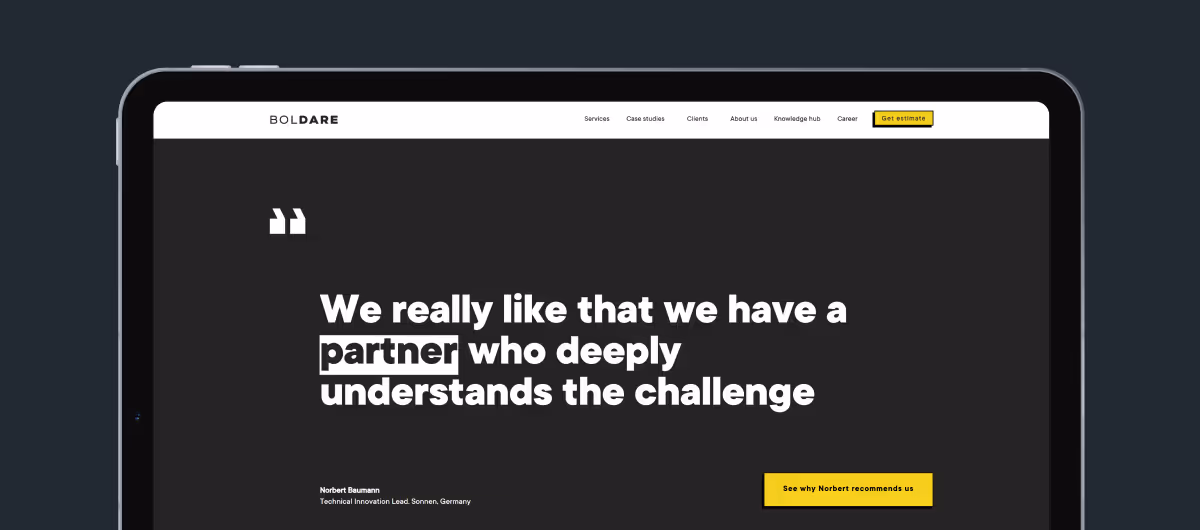 Boldare, a software engineering company