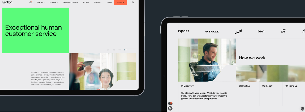 Vention, an outsourcing software development company