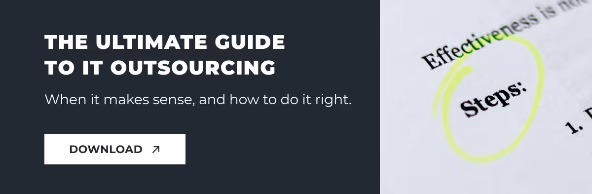 guide for IT outsourcing
