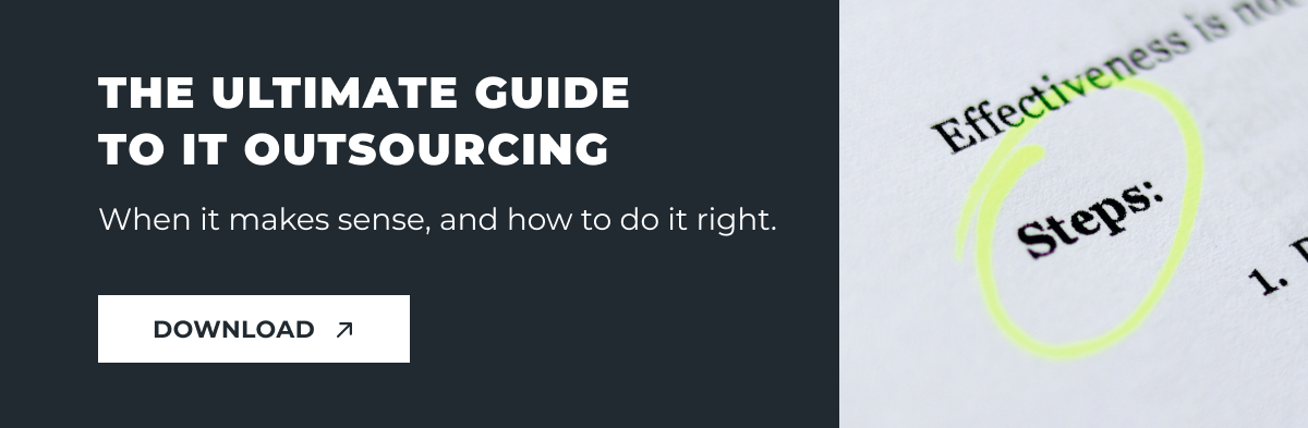 guide for IT outsourcing