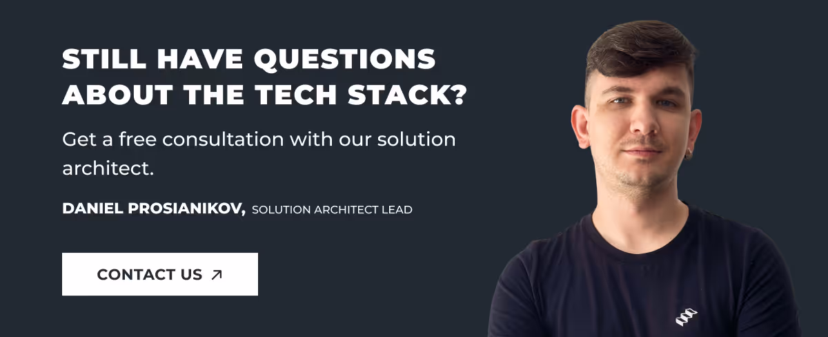 mobile app tech stack