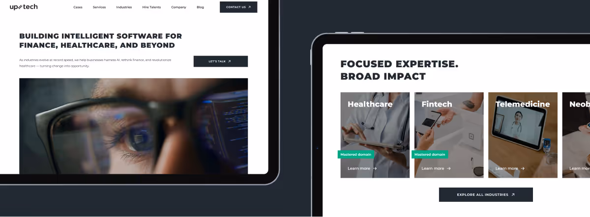 blockchain development companies: Uptech
