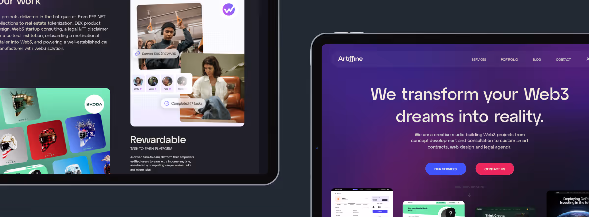 top blockchain software development companies: Artiffine