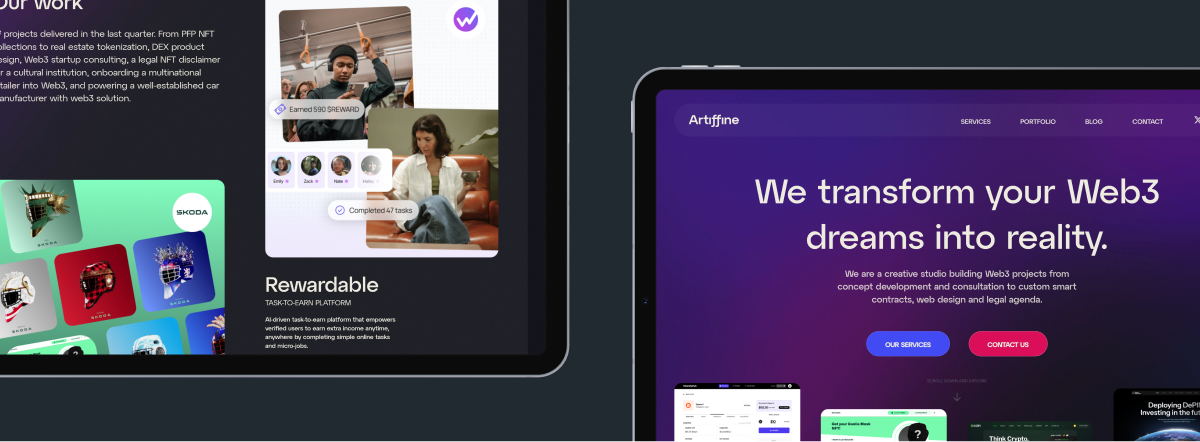 top blockchain software development companies: Artiffine