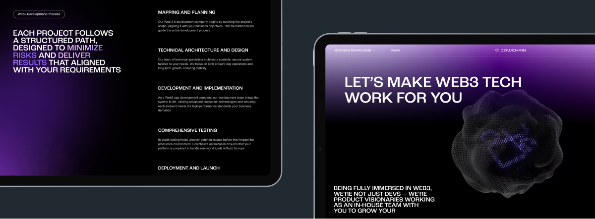 blockchain technology development companies: Cowchain