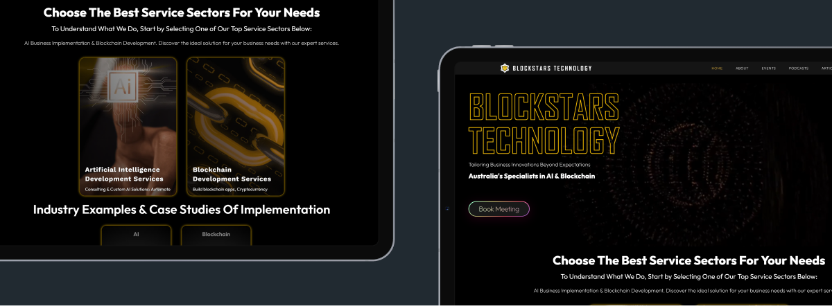 blockchain development agencies: Blockstars Technology
