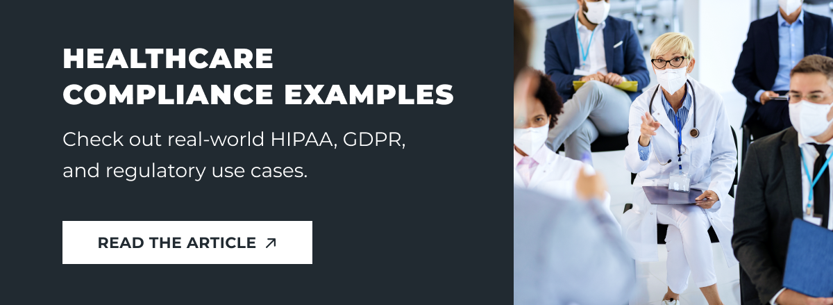 healthcare compliance examples