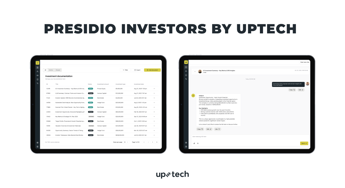 Presidio Investors case study