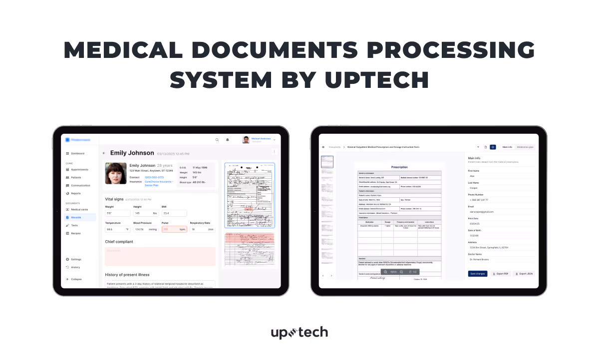 medical documents processing system case study
