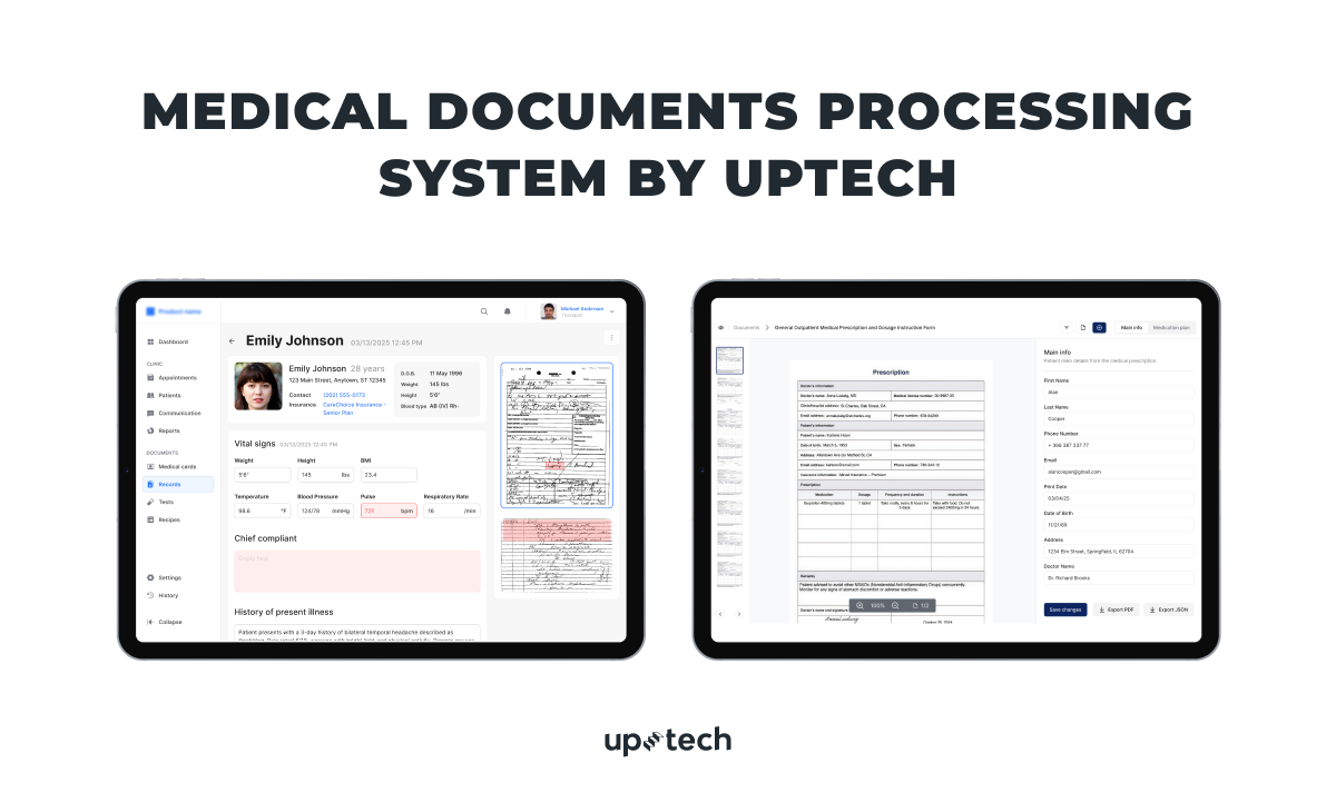 medical documents processing system case study