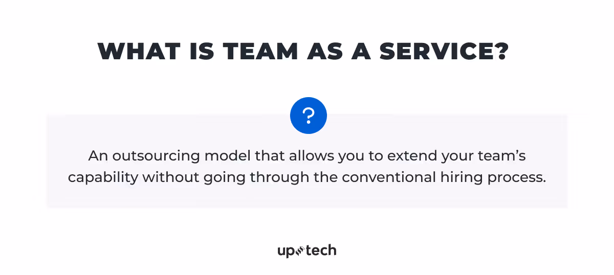 team as a service term explanation