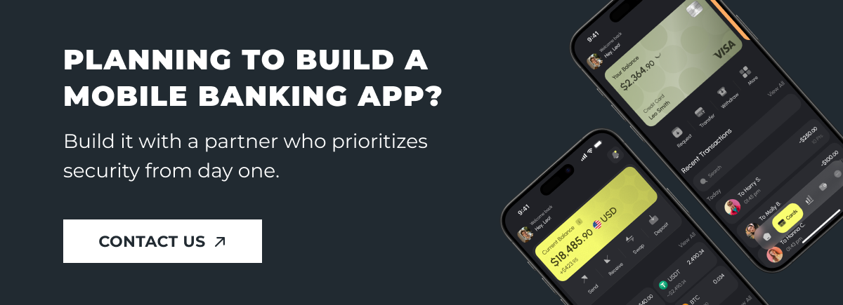 build a mobile banking app