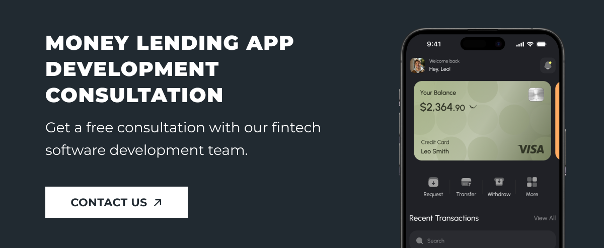 money lending app development