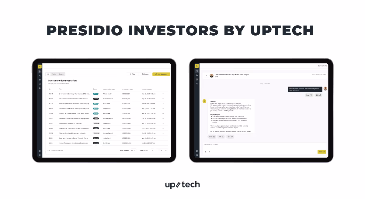 presidio investors