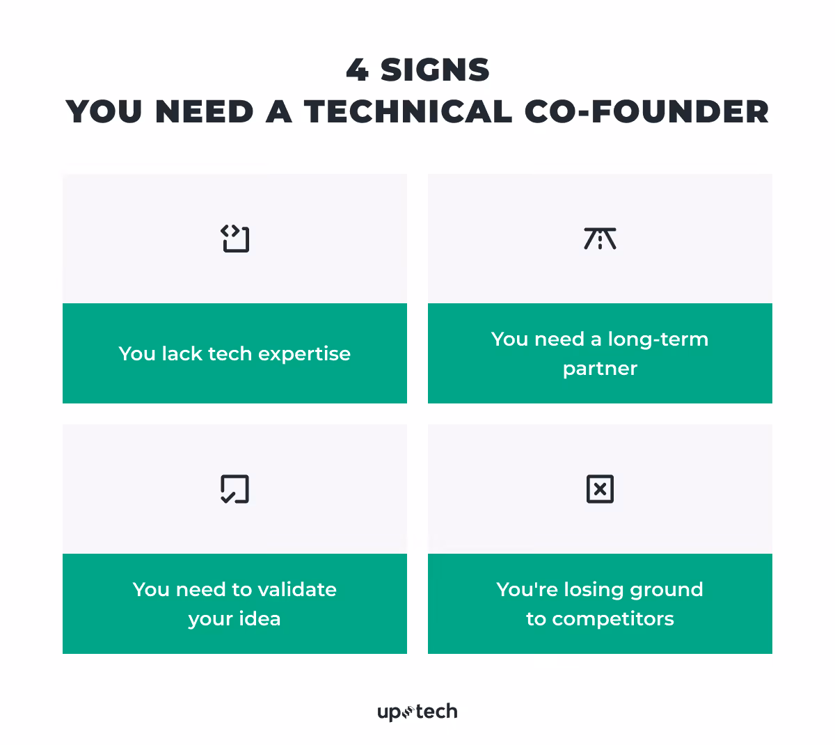 signs that you need a technical co-founder