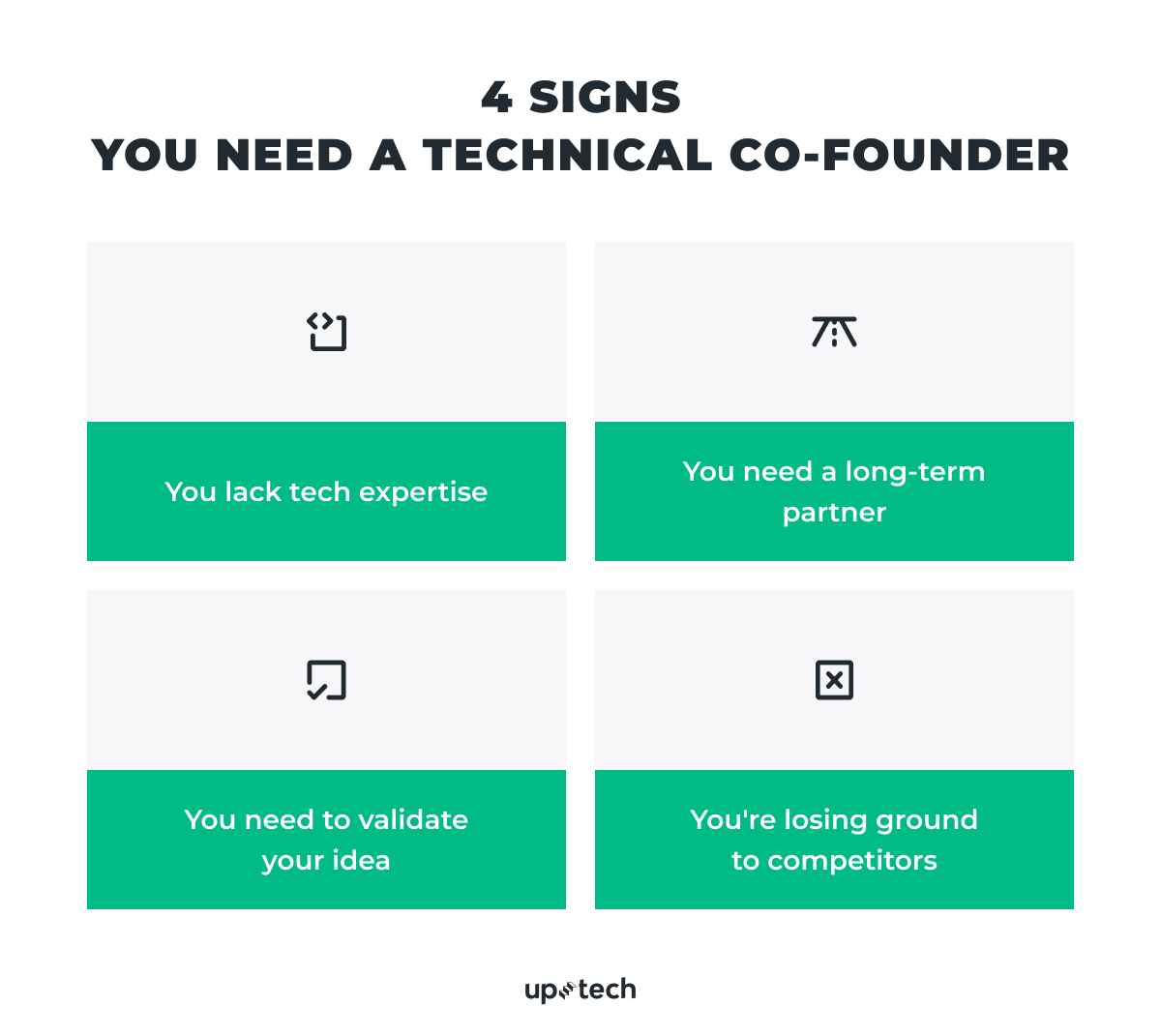 signs that you need a technical co-founder