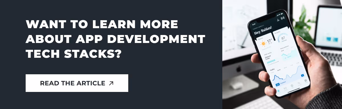 app development tech stacks