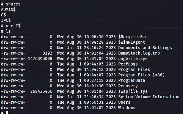 System navigation post compromise