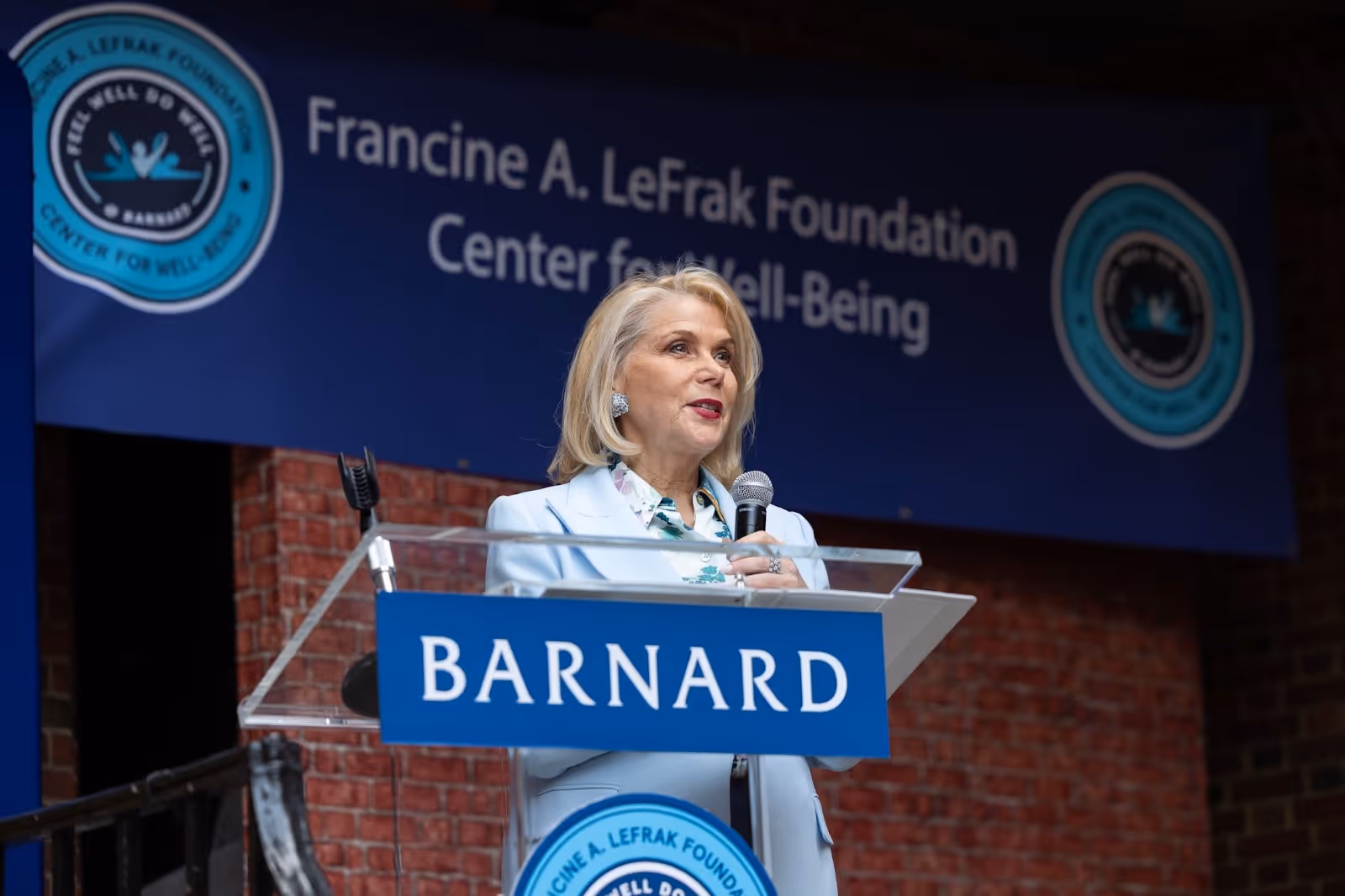 Francine LeFrak at Barnard