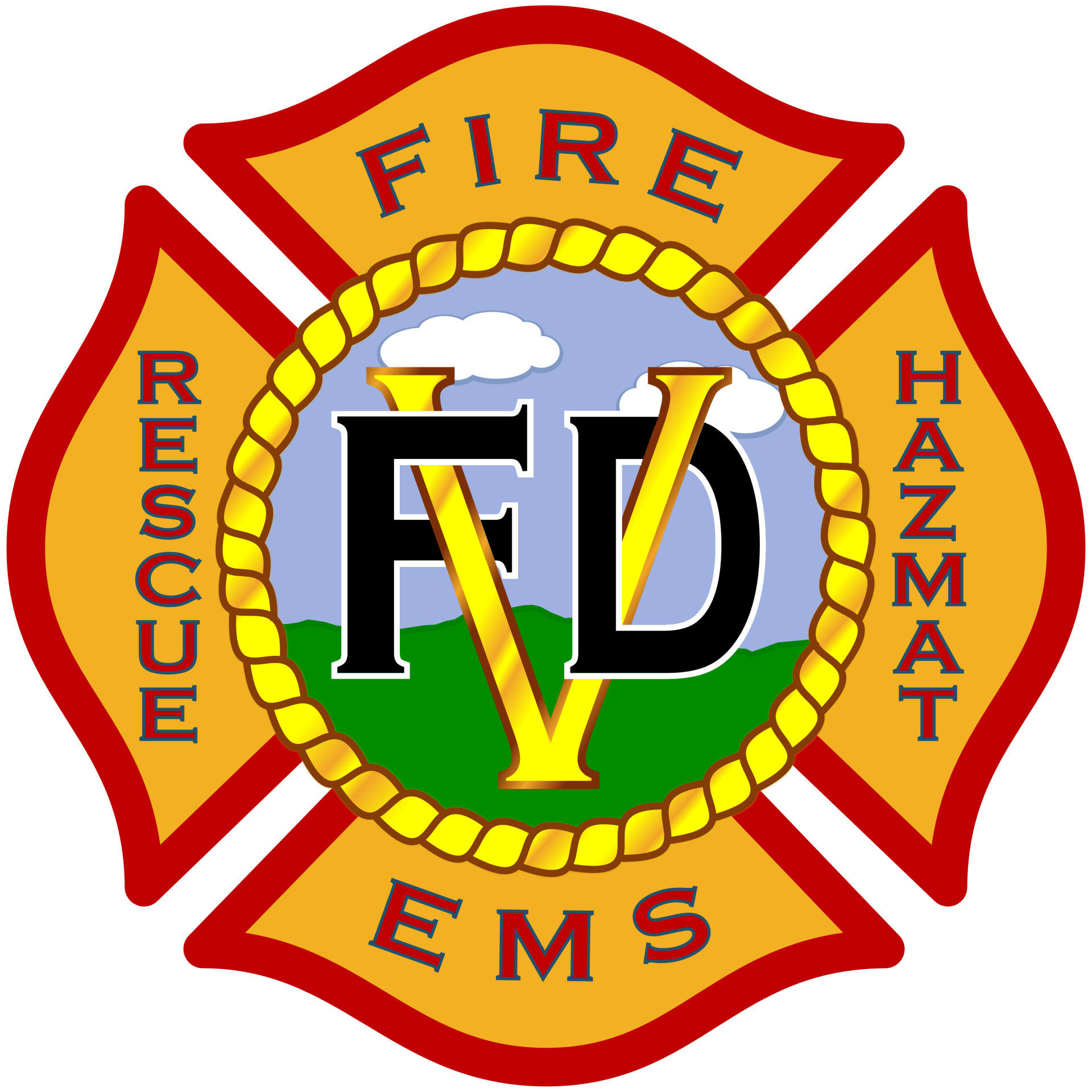 The logo of a local municipality or agency promoting this Community Connect program.