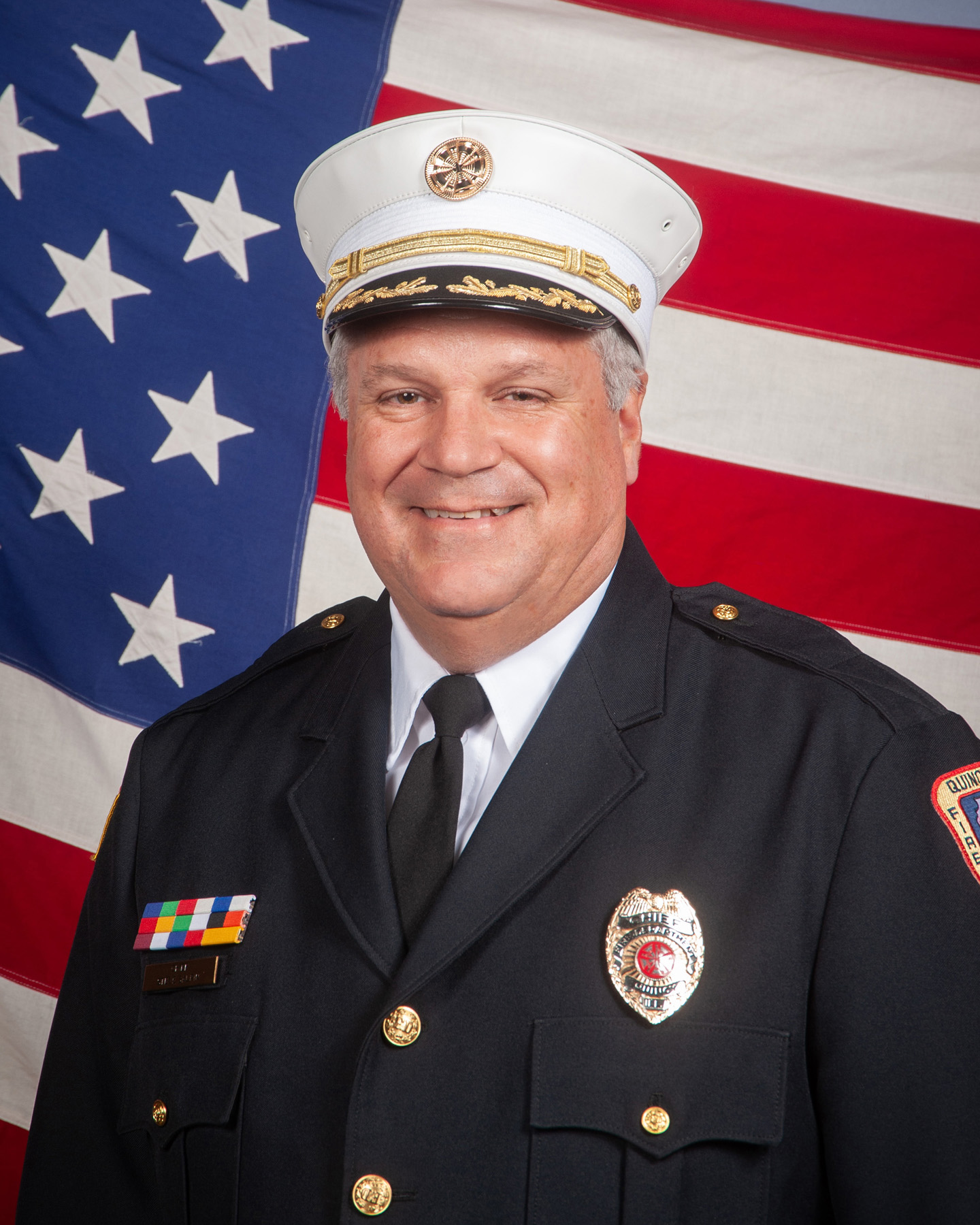 A photograph of the local official (Fire Chief, Emergency Manager, etc.) promoting this Community Connect program.