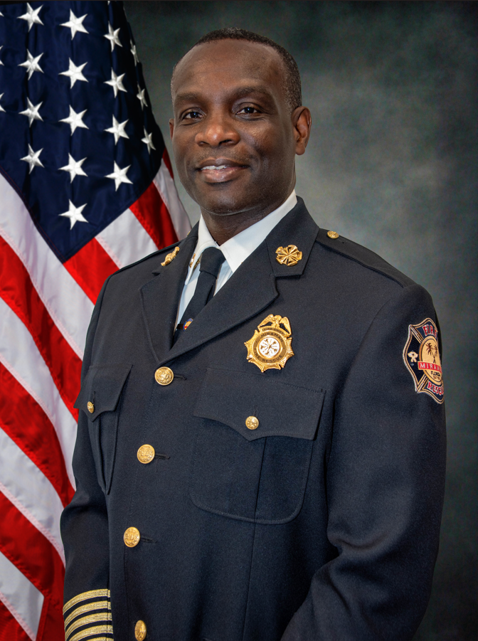 A photograph of the local official (Fire Chief, Emergency Manager, etc.) promoting this Community Connect program.