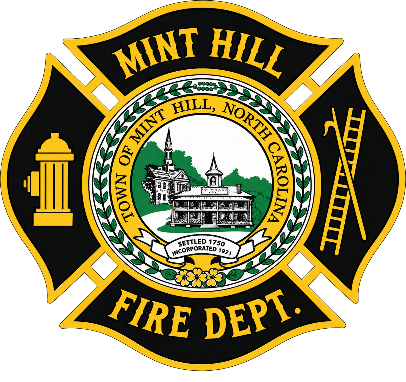 The logo of a local municipality or agency promoting this Community Connect program.