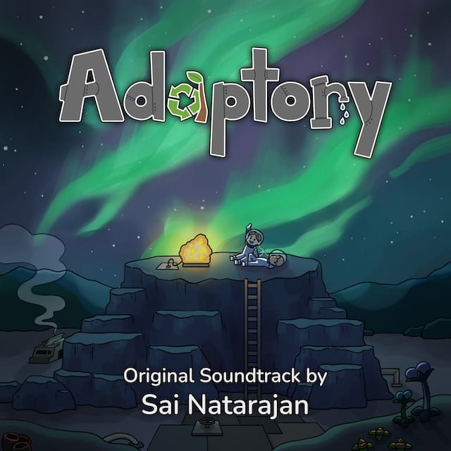 Cover image for the upcoming video game "Adaptory"