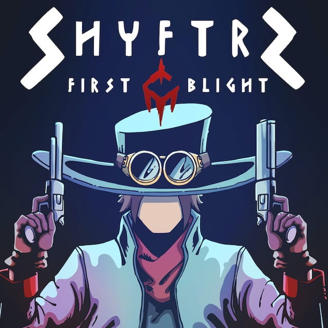 Cover image for the upcoming video game "Shyftrs"