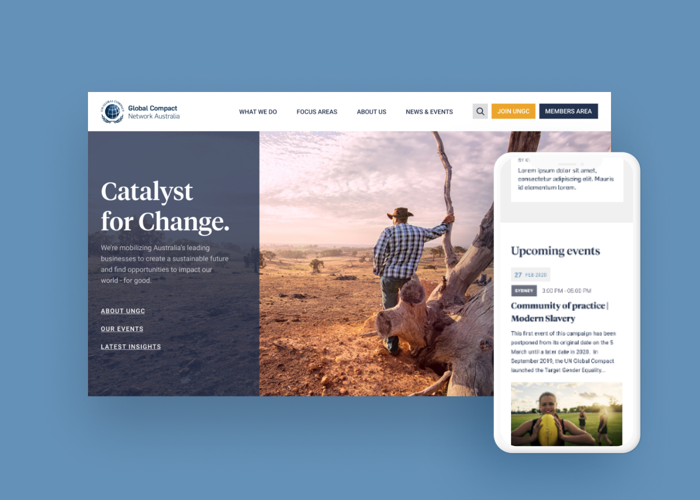 UN Global Compact Website