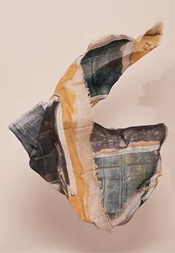 Country Window Wool Scarf