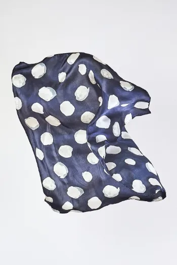 Polka Dot Square Scarf
