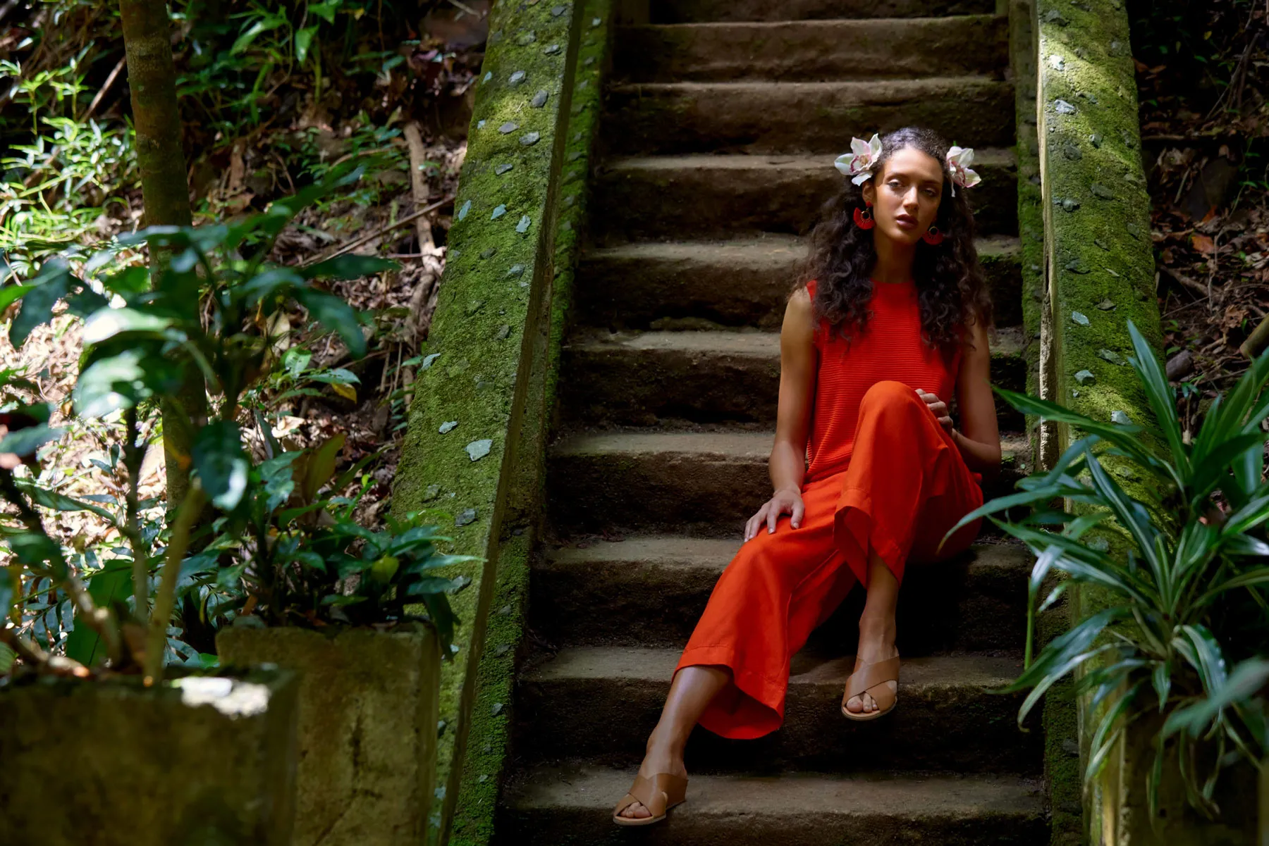 Silk Blend Knit Tank