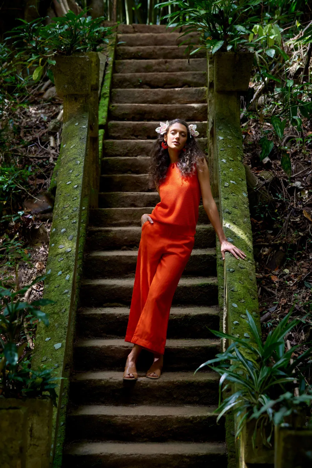 Silk Blend Knit Tank